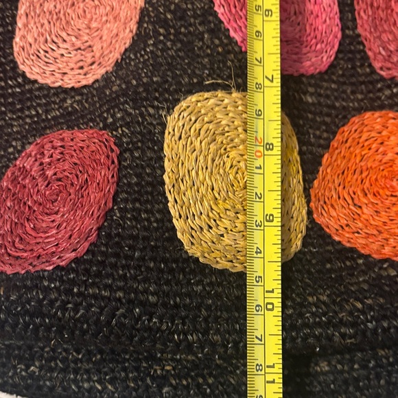 Annabel Ingall Black Tote with Colorful Dots - Picture 8 of 8